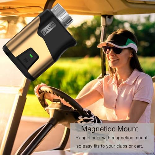 HiREED Golf Rangefinder with Slope, 1200 Yards