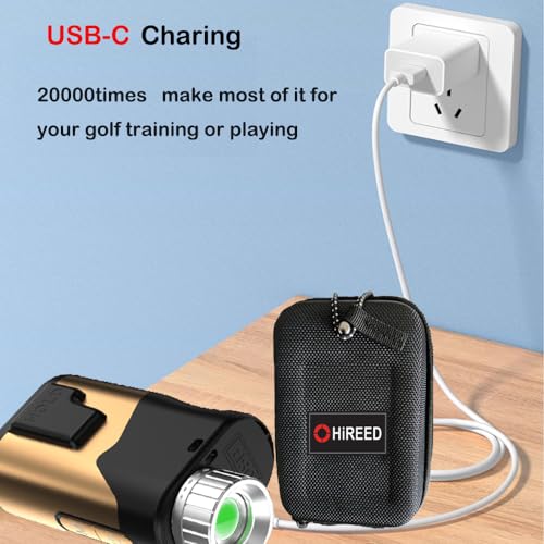 HiREED Golf Rangefinder with Slope, 1200 Yards