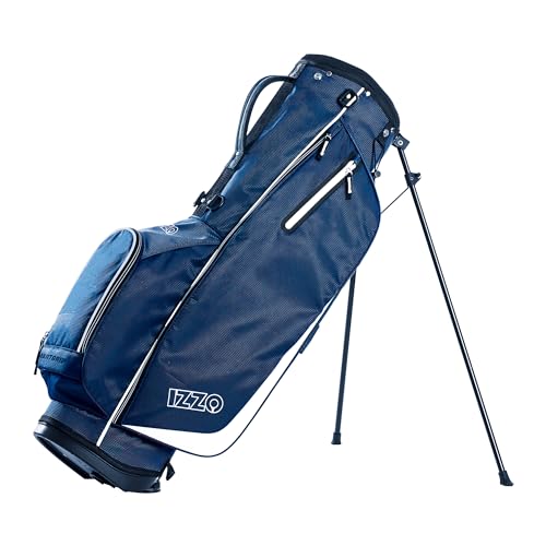 IZZO Ultra Lite Navy Golf Stand Bag VIP
