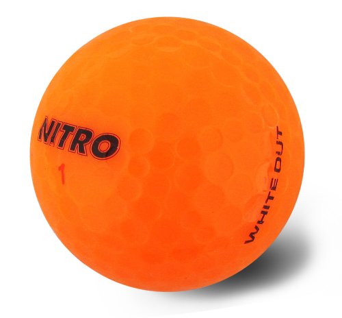 VIP Nitro White Out Balls, Orange (15-Pack)