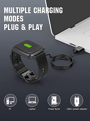 Universal Magnetic Smart Watch Charger Cable for 4-Pin Devices