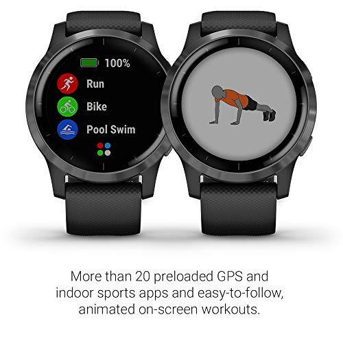 Garmin Vivoactive 4 GPS Smartwatch with Music and Sensors