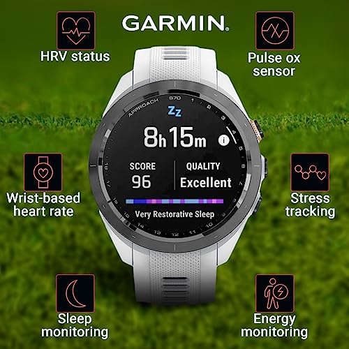 Garmin Approach S70 Golf Smartwatch with 43K+ Maps