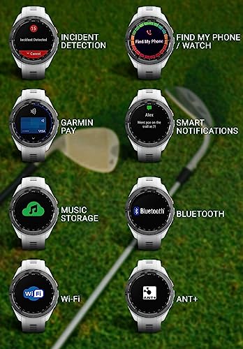 Garmin Approach S70 Golf Smartwatch with 43K+ Maps