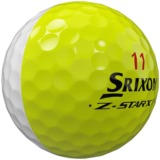 Srixon Z-StarsXV White/Yellow Golf Balls, 12-Pack