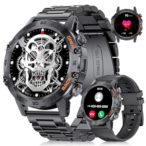 FOXBOX Smart Watch for Men, Answer & Make Calls