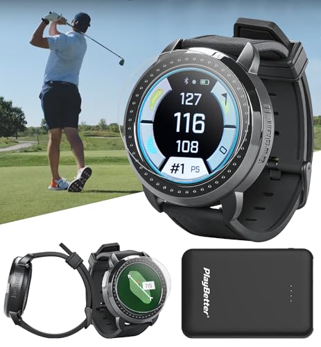 Bushnell iON Elite Golf GPS Watch Bundle - Black