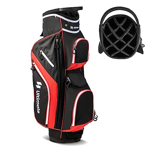 Tangkula Lightweight Golf Cart Bag with 14 Dividers