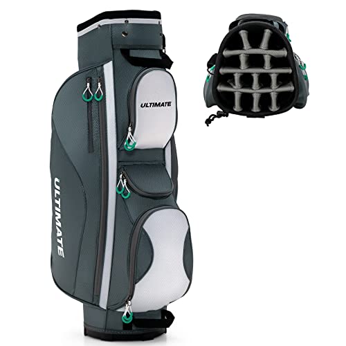 Tangkula Golf Cart Bag with 14 Way Dividers
