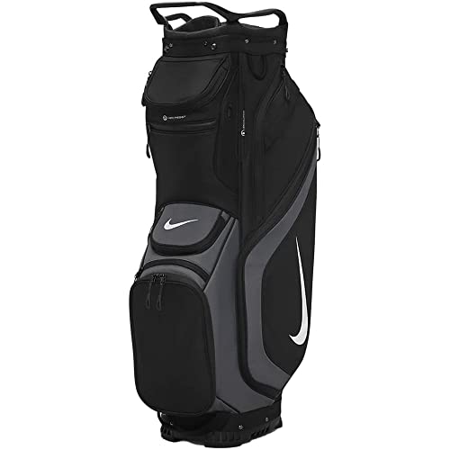 Nike Performance Cart Golf Bag in Black/Gray/White