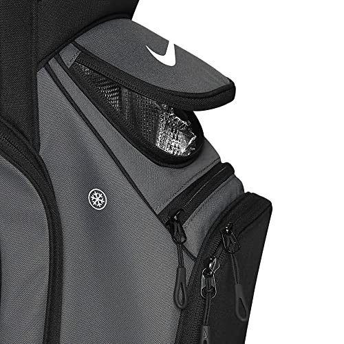 Nike Performance Cart Golf Bag in Black/Gray/White
