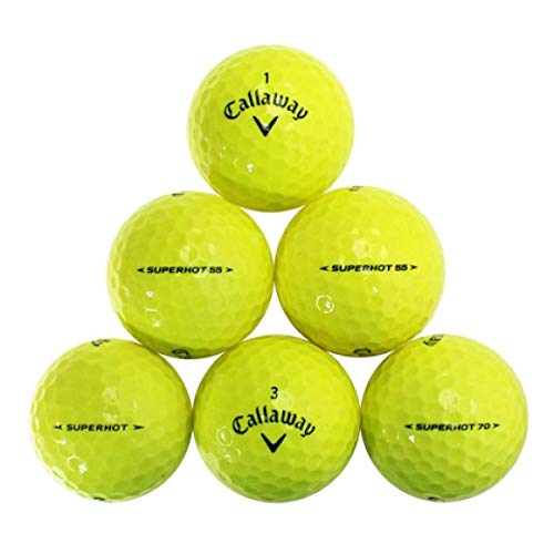 Yellow Premium Golf Ball Mix - Top Brands & Styles!