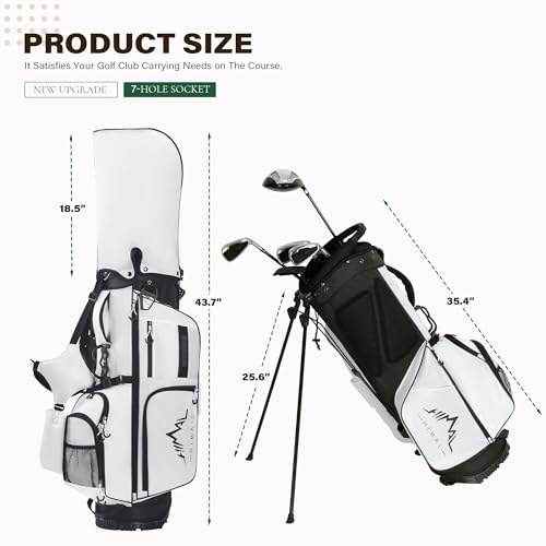 UNIHIMAL Golf Stand Bag with 7 Way Dividers