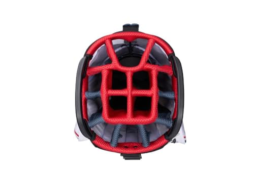 Callaway Golf CHEV 14 VIP Cart Bag - Navy/White/Red