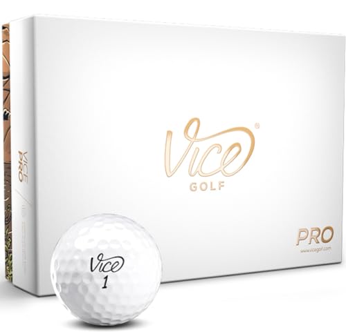 Vice Pro White Golf Balls - 12 Pack