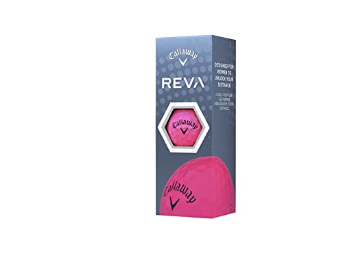 2023 Callaway REVA Golf Balls (Pink, 1 Dozen)