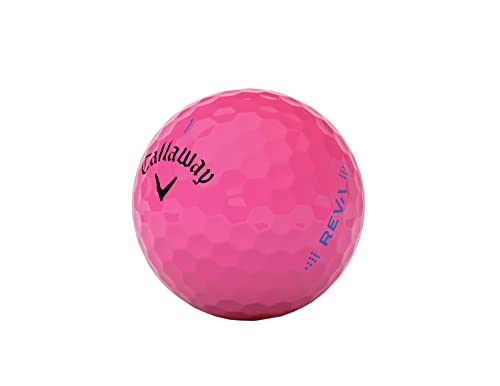2023 Callaway REVA Golf Balls (Pink, 1 Dozen)