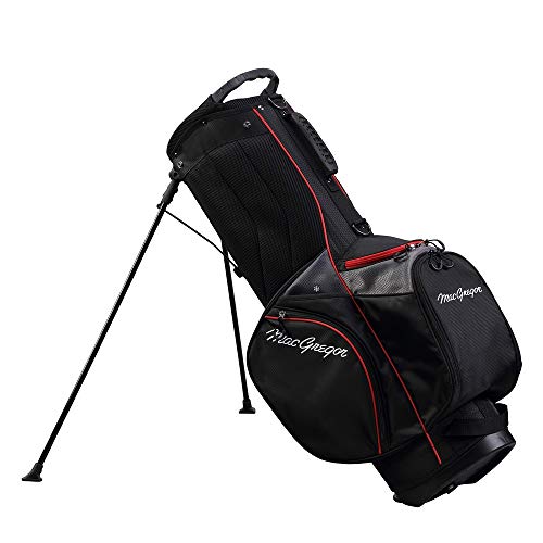 MacGregor Golf Response Stand Bag 6-Way Divider Black/Red