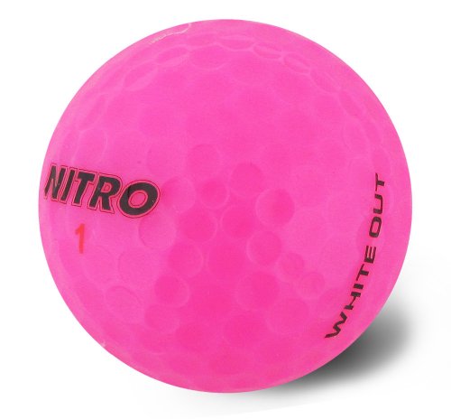 Nitro Long Distance Golf Balls - White Hot Core