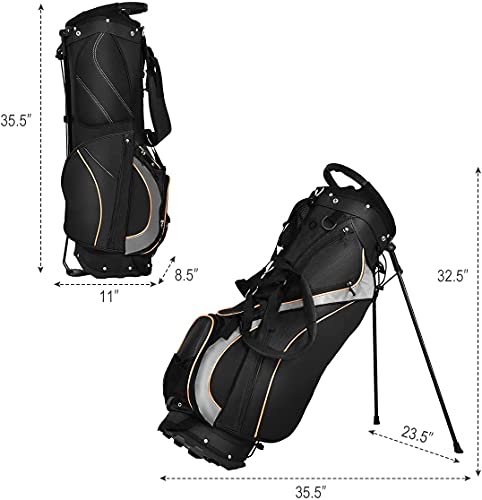 Mayjooy Golf Stand Bag with 8 Way Dividers