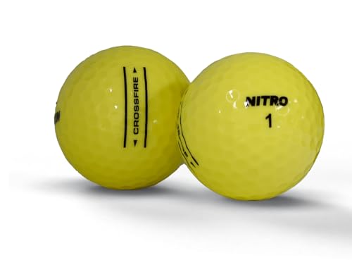 45-Pack Nitro Crossfire Golf Balls (Yellow) VIP Deal