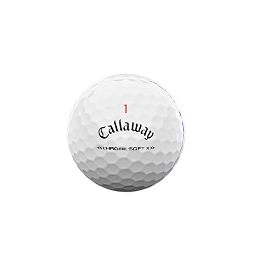2022 Callaway Chrome Soft X Golf Balls, Triple Track
