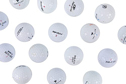 48 Top Flite Recycled Golf Balls - Great Distance