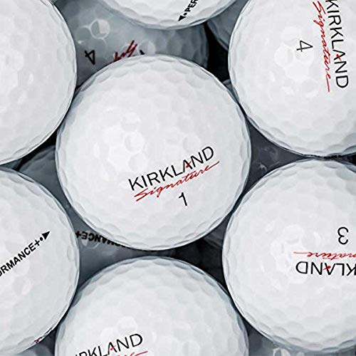 72 Kirkland Signature AAAA Recycled Golf Balls (White)