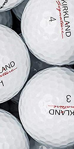 72 Kirkland Signature AAAA Recycled Golf Balls (White)