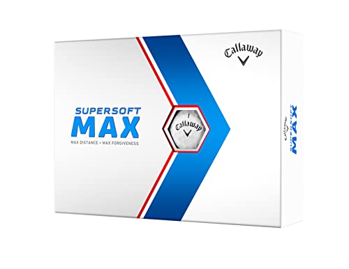 Callaway Supersoft Max Golf Balls 12-Pack White 2023
