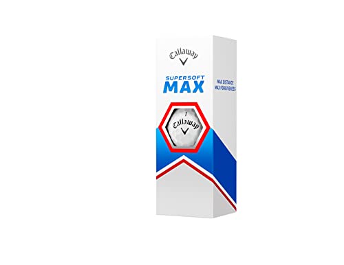 Callaway Supersoft Max Golf Balls 12-Pack White 2023