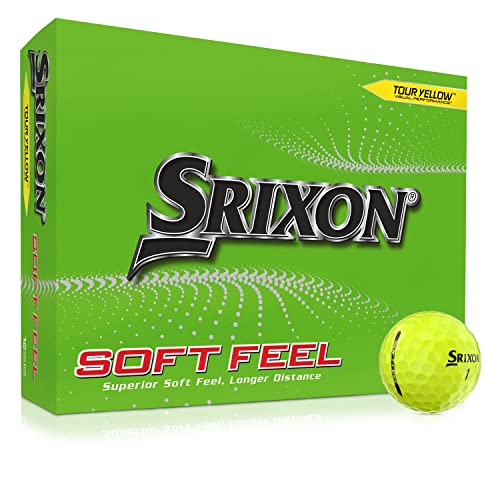 Srixon Soft Feel Tour Yellow Golf Balls