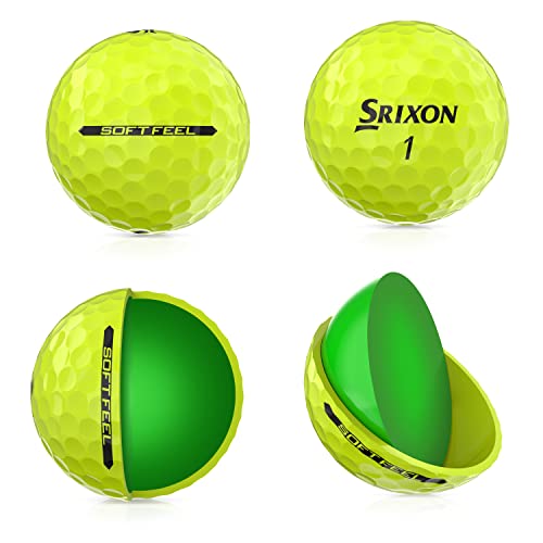 Srixon Soft Feel Tour Yellow Golf Balls