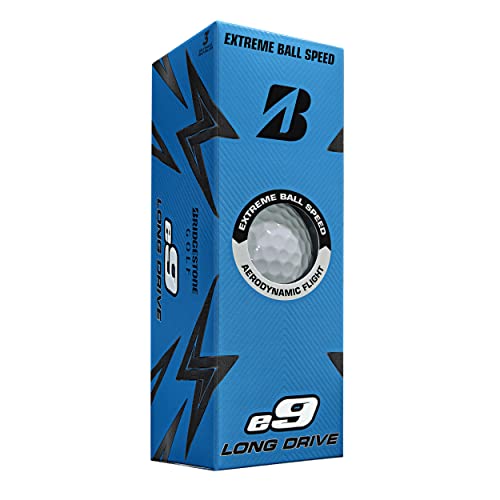 Bridgestone e9 Long Drive White Golf Balls VIP