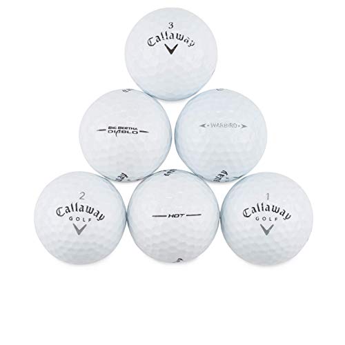 24-Pack Callaway Golf Balls, Reloaded, White, VIP Quality