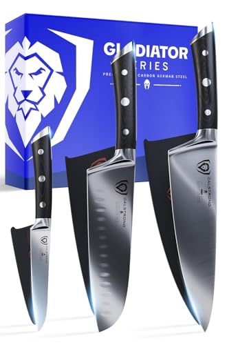 Dalstrong 3 Piece Knife Set - Gladiator Series Elite