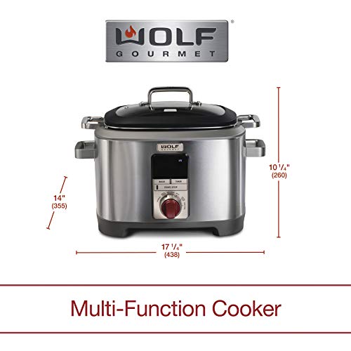 Wolf Gourmet 6-in-1 Multi Cooker with Temperature Probe