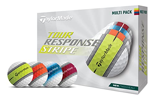 TaylorMade Golf Tour Response Stripe Ball 12-Pack VIP