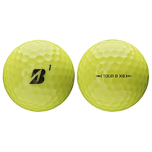 2022 Bridgestone Tour B XS Yellow Golf Balls VIP