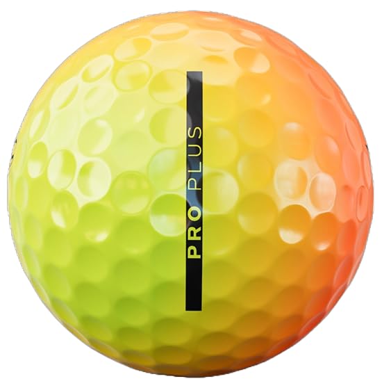 VIP Limited Edition Pro Plus Golf Balls (Yellow Orange)