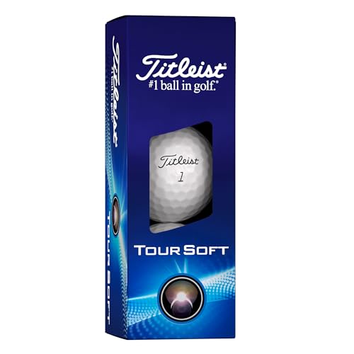 Titleist Tour Soft Golf Balls - White, 12 Pack