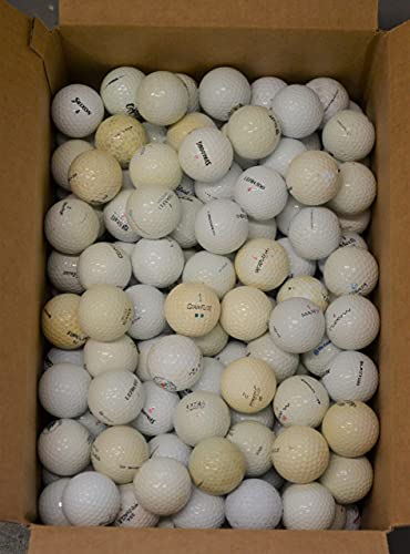 Assorted 100 VIP Golf Balls in Mesh Bag