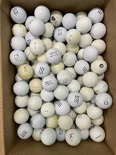 Assorted 100 VIP Golf Balls in Mesh Bag