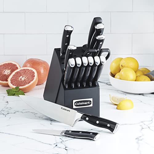 Cuisinart 15-Piece Knife Set with Triple Rivet Block