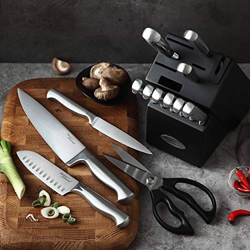 Marco Almond® 14-Piece Stainless Steel Chef Knife Set