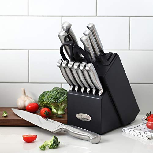 Marco Almond® 14-Piece Stainless Steel Chef Knife Set