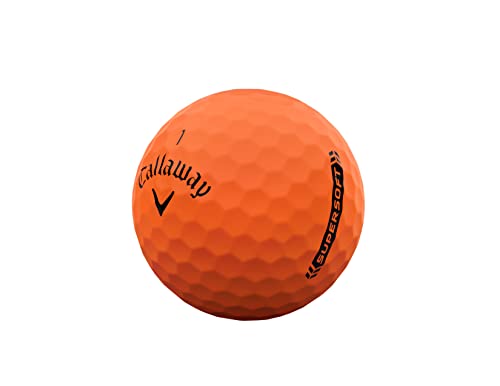 Callaway Golf Supersoft Golf Balls, 2023, Orange