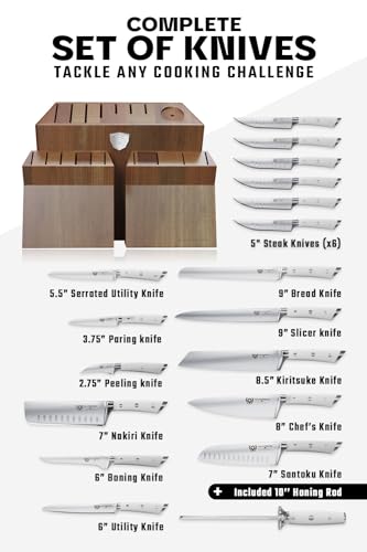 Dalstrong 18 Piece Knife Block Set - Gladiator Series