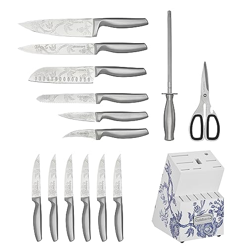 Cuisinart Stainless Steel Cutlery Block Set, 15pc