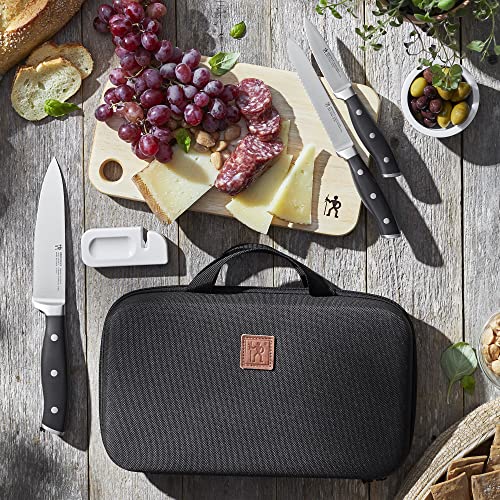 6-pc Travel Knife Set by HENCKELS, Black